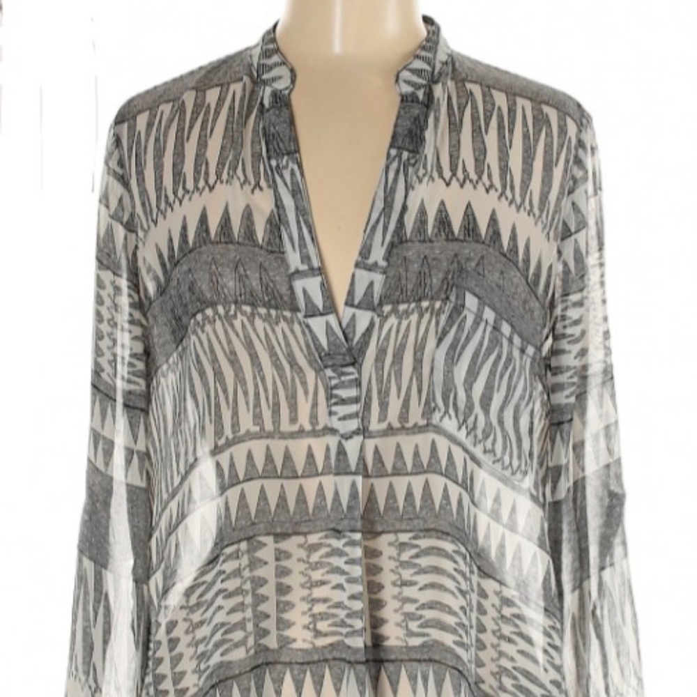 Long sleeve blouse